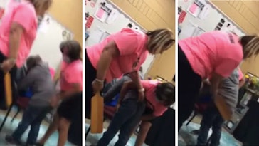 Florida Principal Caught On Video Smacking 6-Year-Old With A Paddle As Her Mom Watches