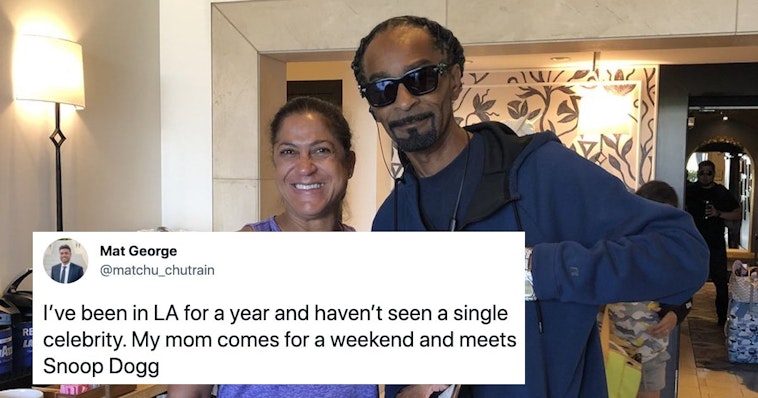 A Snoop Dogg Impersonator Ended Up Embarrassing An L.A. Fan And His Mom On Twitter