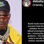 dababy apologizes, dababy lollapalooza, dababy governor's ball, dababy questlove