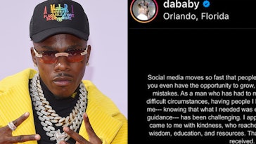 dababy apologizes, dababy lollapalooza, dababy governor's ball, dababy questlove